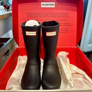 Short Hunter Boots - Black US Size 5